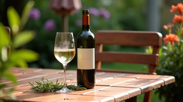 Apéro au jardin : comment garder le vin à la bonne température