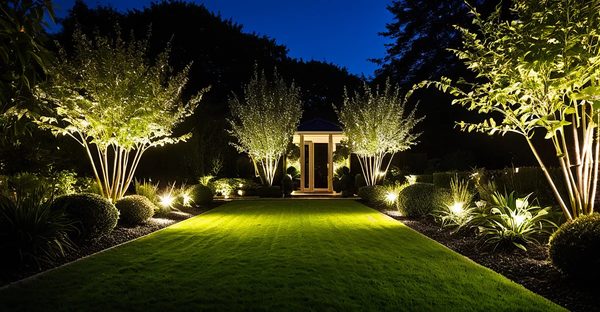 Éclairage extérieur à led : guide pour un jardin lumineux