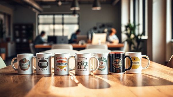 Mugs personnalisés : les goodies indispensables pour vos équipes