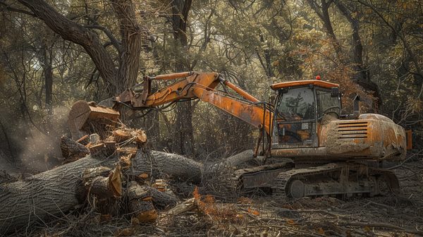 Prix d'abattage d'arbre : accompagner d'un dessouchage ou pas ?
