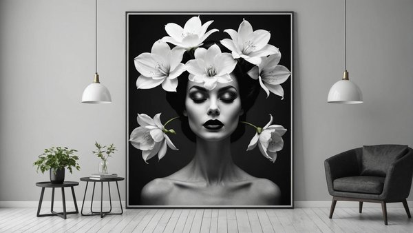 Tableaux en noir et blanc : ajoutez élégance et sophistication