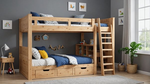 Lits cabane certifiés fsc pour enfant : sécurité et jeu eco-responsables